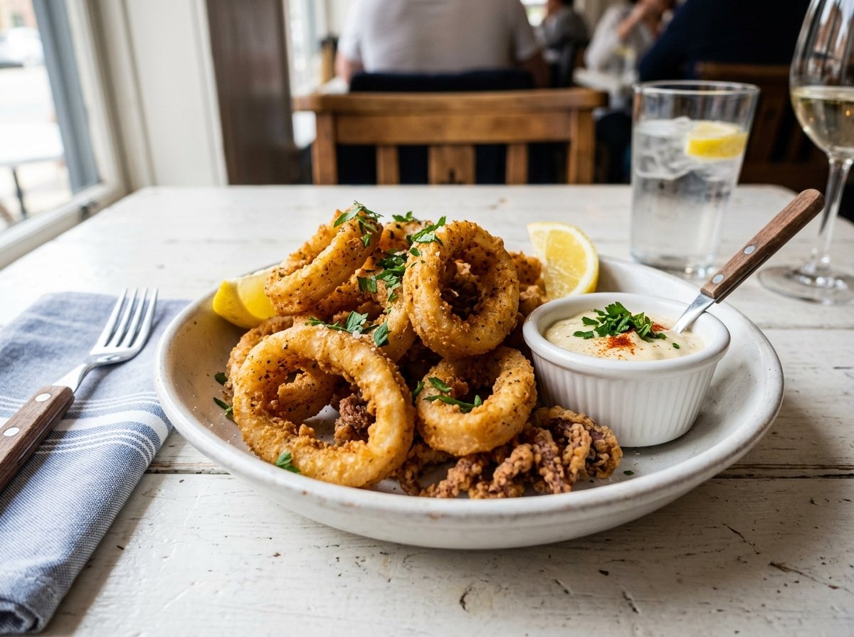 Crispy Calamari Rings - Stay N Spice