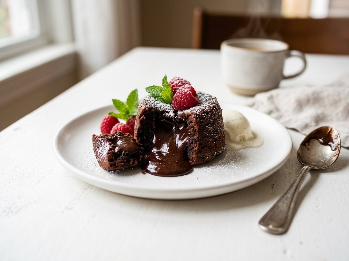 Molten Chocolate Lava Cake - Stay N Spice